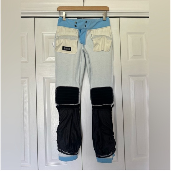 Perfect Moment Aurora Flared Ski Pant XS Bright Blue 2021-2022 Retro Race - Picture 14 of 14